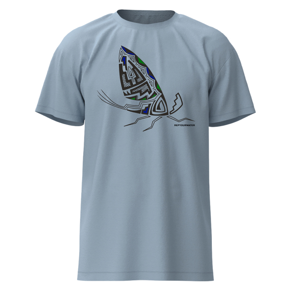 RepYourWater T-Shirt Pueblo Pottery Mayfly in the group Clothes & Shoes / Clothing / T-shirts at Sportfiskeprylar.se (NFD9568-Mr)