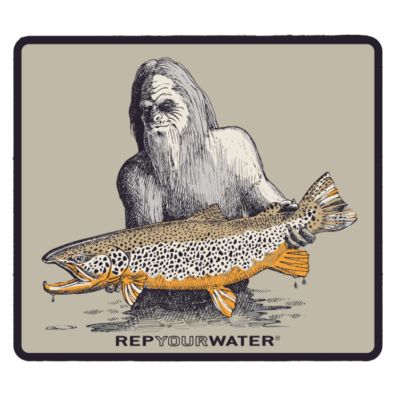 RepYourWater Sticker - Hero Squatch in the group Other / Stickers & Decals at Sportfiskeprylar.se (NFD9574)