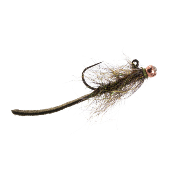 Umpqua Balanced Leather Leech Nano #12 - Peacock in the group Lures / Flies at Sportfiskeprylar.se (NFD9629-PC12)