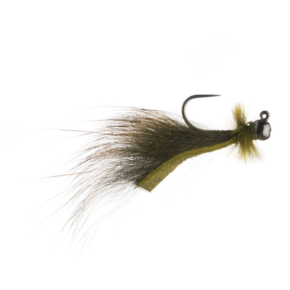 Umpqua Mini Leech Jig #12 - Olive in the group Lures / Flies at Sportfiskeprylar.se (NFD9641-O12)