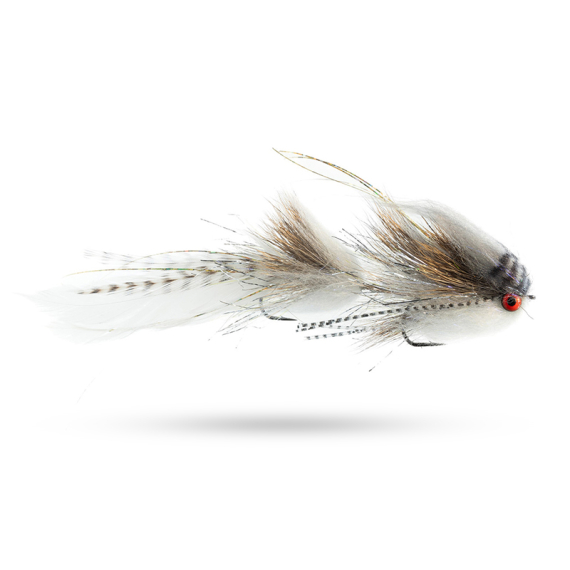 Umpqua Trasher Hurst White #1 x #2 in the group Lures / Flies / Streamers at Sportfiskeprylar.se (NFD9655-WH01X02)