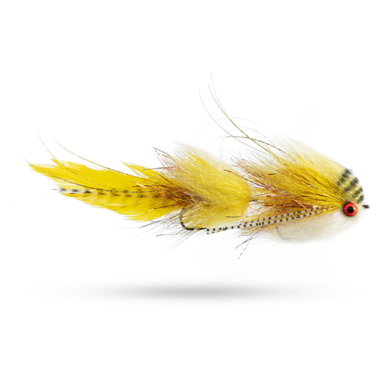 Umpqua Trasher Hurst Yellow #1 x #2 in the group Lures / Flies / Streamers at Sportfiskeprylar.se (NFD9655-YE01X02)