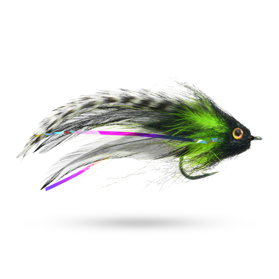 Umpqua Jungle Love Black/Chartreuse #2/0 in the group Lures / Flies / Streamers at Sportfiskeprylar.se (NFD9658-BC20)