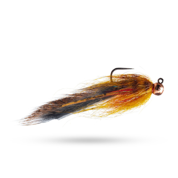 Umpqua Cousin It Sculpin Jig Mena Ginger #6 in the group Lures / Flies / Streamers at Sportfiskeprylar.se (NFD9667-GI6)