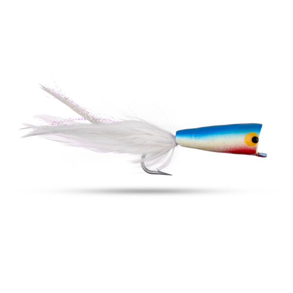 Umpqua Saltwater Popper Blue/White #2/0 in the group Lures / Flies / Salt Water Flies at Sportfiskeprylar.se (NFD9687-BLWH20)