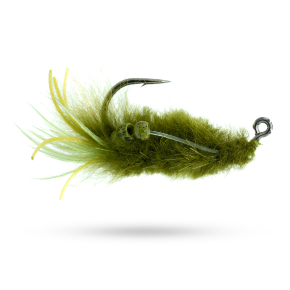 Umpqua Mayhem Crab Chicone Olive #2 in the group Lures / Flies / Salt Water Flies at Sportfiskeprylar.se (NFD9738-Olive)
