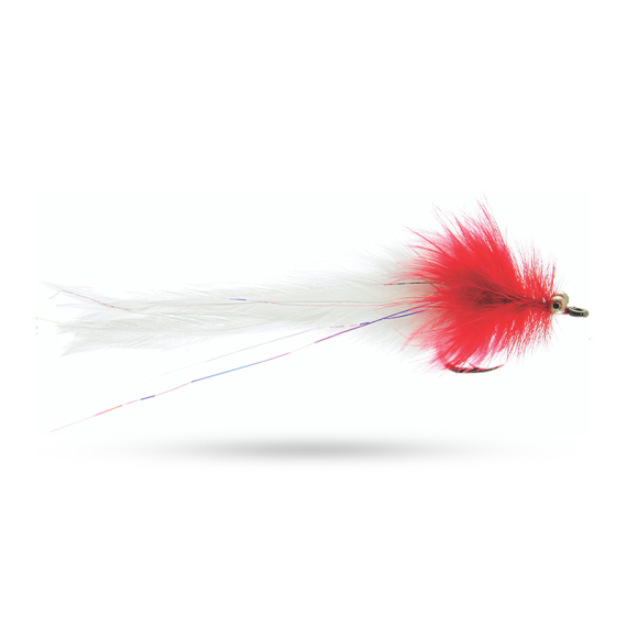 Umpqua Pike Snake Red/White #3/0 in the group Lures / Flies / Pike Flies at Sportfiskeprylar.se (NFD9740-RedWhite)