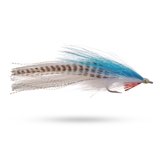 Umpqua Big Fish Deceiver Blue/White #3/0 in the group Lures / Flies / Pike Flies at Sportfiskeprylar.se (NFD9741-BlWhite)