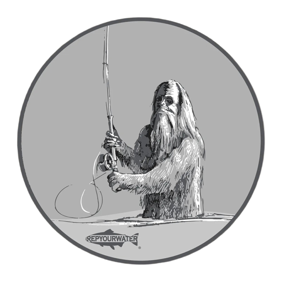 RepYourWater Sticker - Swing Squatch Repeat in the group Other / Stickers & Decals at Sportfiskeprylar.se (NFD9820)
