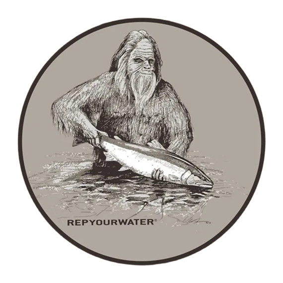 RepYourWater Sticker - Squatch and Release in the group Other / Stickers & Decals at Sportfiskeprylar.se (NFD9821)
