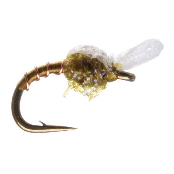 Umpqua Graveyard Midge Wood Olive - #18 in the group Lures / Flies / Nymphs at Sportfiskeprylar.se (NFD9825-Olive18)