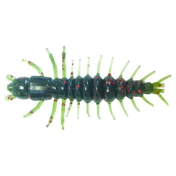 Nikko Zaza Hellgrammite 7,6cm (4pcs) - Watermelon Red Flake in the group Lures / Softbaits / Craws & Creaturebaits / Creaturebaits at Sportfiskeprylar.se (NIKKO542)