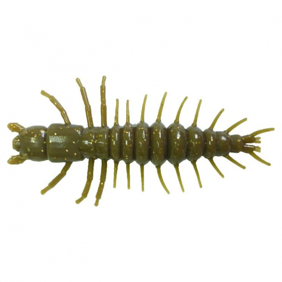 Nikko Zaza Hellgrammite 7,6cm (4pcs) - Brown Gold Flake in the group Lures / Softbaits / Craws & Creaturebaits / Creaturebaits at Sportfiskeprylar.se (NIKKO543)