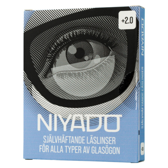 Niyado - Stick on lenses Far-Sighted + in the group Clothes & Shoes / Eyewear / Accessories Sunglasses at Sportfiskeprylar.se (NIY-P10r)