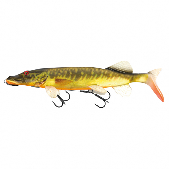 Fox Rage Pike Replicant 15 cm 6\'\' 35g - Super Natural in the group Lures / Swimbaits / Soft Swimbaits at Sportfiskeprylar.se (NRE020r)