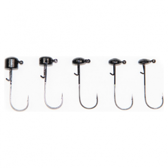 X Zone Ned Rig Head, Black, 7g (5pcs) | Sportfishtackle.com