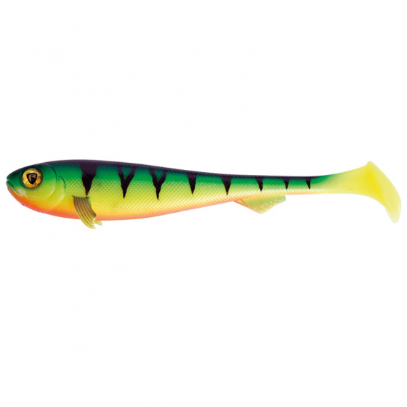 Fox Rage Super Slick Shad UV 23cm / 9\'\' Firetiger - 2pcs in the group Lures / Softbaits / Pike Softbaits at Sportfiskeprylar.se (NSC044)