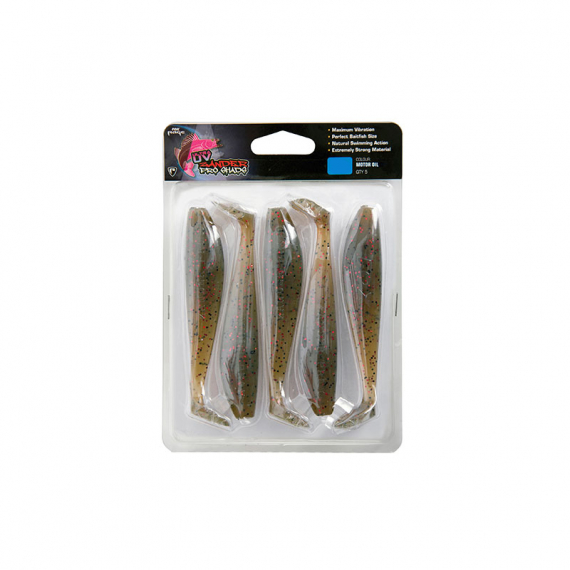 Zander Pro Ultra UV 7.5 cm 5-pack in the group Lures / Softbaits / Perch Softbaits & Zander Softbaits at Sportfiskeprylar.se (NZS022r)