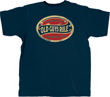 Old Guys Rule - Better Oval - XL in the group Clothes & Shoes / Clothing / T-shirts at Sportfiskeprylar.se (OG1066-XL)