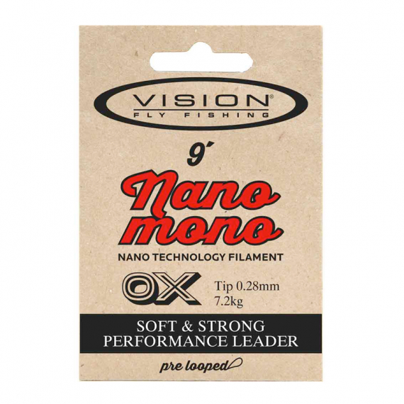 Vision Nano Mono leader in the group Hooks & Terminal Tackle / Leaders & Leader Materials / Ready Made Leaders at Sportfiskeprylar.se (OP3VOL5r)