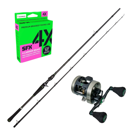 Gunki Overtake Fight Rod Ed-C 230XXH Combo in the group Combos / Casting Combos / Baitcaster Combo Pike at Sportfiskeprylar.se (OVERTAKEFIGHTRODCOMBO)