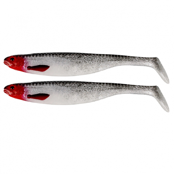 Westin ShadTeez Slim 14cm 17g Redlight 2pcs in the group Lures / Softbaits / Perch Softbaits & Zander Softbaits at Sportfiskeprylar.se (P022-553-019)