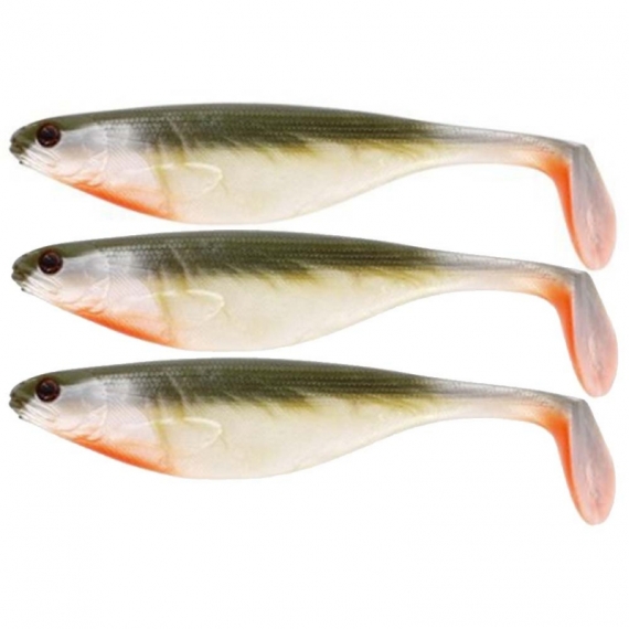 Westin ShadTeez 9 cm 7 g Bass Orange 3 pcs. (blister) in the group Lures / Softbaits / Perch Softbaits & Zander Softbaits at Sportfiskeprylar.se (P023-021-008)