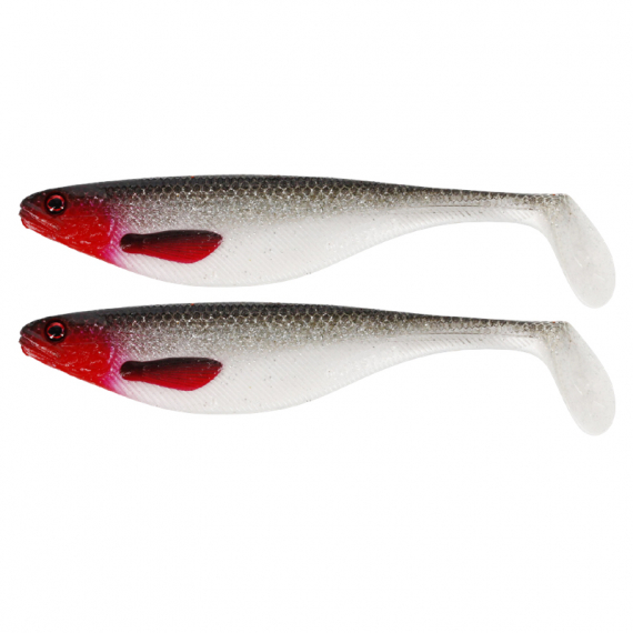 Westin ShadTeez 12cm 15g - Redlight 2pcs in the group Lures / Softbaits / Perch Softbaits & Zander Softbaits at Sportfiskeprylar.se (P023-553-014)