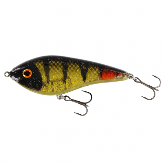 Swim Glidebait 10cm 31g Low Floating 3D Oliveoil Perch in the group Lures / Swimbaits / Hard Swimbaits at Sportfiskeprylar.se (P036-451-154)