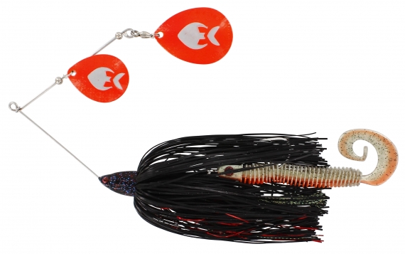 Westin MonsterVibe (Colorado) 65g - Black Mamba in the group Lures / Spinnerbaits at Sportfiskeprylar.se (P053-026-058)
