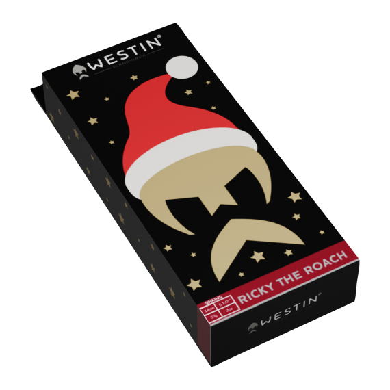 Westin Ricky The Roach Shadtail R2F 14cm 57g Sinking Christmas Edition 25 in the group Other / Gifts & Gift Guides / Gift Boxes at Sportfiskeprylar.se (P063-1241-019)