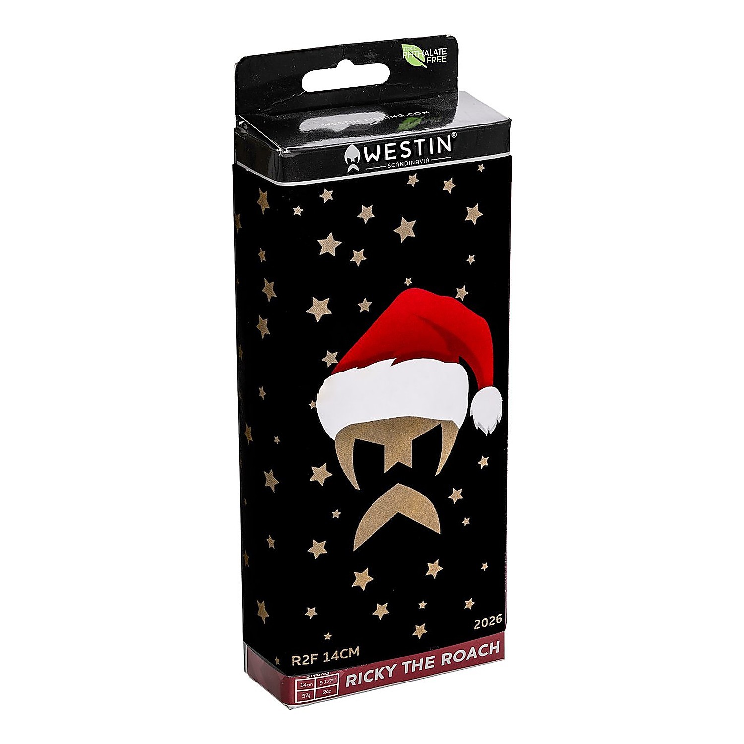 Westin Ricky The Roach Shadtail R2F Christmas Edition 26 14cm 57g - Sinking in the group Other / Gifts & Gift Guides / Advent calendar at Sportfiskeprylar.se (P063-1604-019)