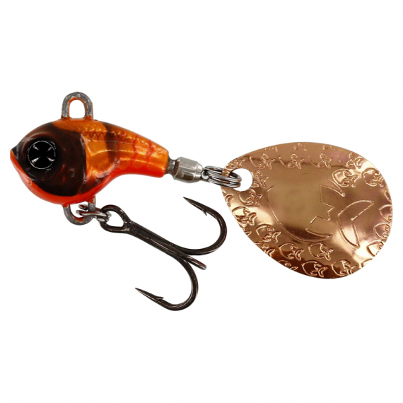 Westin DropBite Tungsten Spin Tail Jig 1,8cm 9g - Fire Craw in the group Lures / Lipless Crankbaits at Sportfiskeprylar.se (P101-568-098)