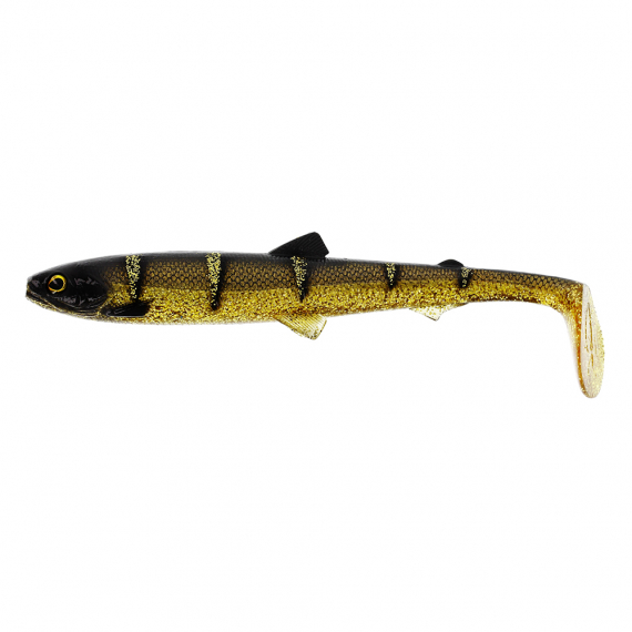 Westin BullTeez Shadtail 24cm 107g Cola Perch (bulk) in the group Lures / Softbaits / Pike Softbaits at Sportfiskeprylar.se (P138-498-155)