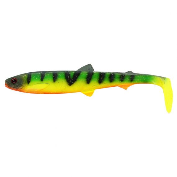 Westin BullTeez Shadtail 24cm 107g - Tiger Perch Box in the group Lures / Softbaits / Pike Softbaits at Sportfiskeprylar.se (P138-644-155)