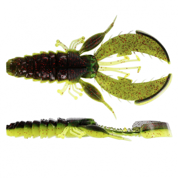 Westin CreCraw Creaturebait 8,5cm 7g - Black/Chartreuse (5-pack) in the group Lures / Softbaits / Perch Softbaits & Zander Softbaits at Sportfiskeprylar.se (P151-563-130)