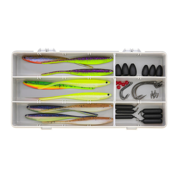 Westin Zander Box - Dropshot + Texas & Carolina 46Pcs in the group Lures / Lure Kits / Lure Kits Perch at Sportfiskeprylar.se (P275-023-284)