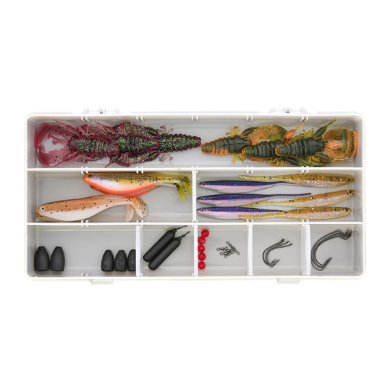 Westin Perch Box - Dropshot + Texas & Carolina 45Pcs in the group Lures / Lure Kits / Lure Kits Perch at Sportfiskeprylar.se (P279-023-283)