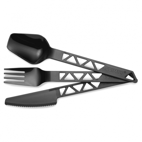 Primus Lightweight TrailCutlery, Black in the group Outdoor / Camp Kitchen & Utensils / Cutlery & Accessories at Sportfiskeprylar.se (P740580)