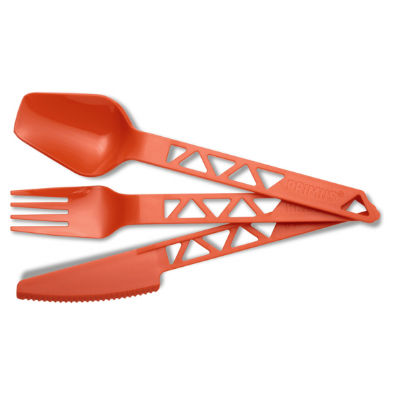 Primus Lightweight TrailCutlery, Tangerine in the group Outdoor / Camp Kitchen & Utensils / Cutlery & Accessories at Sportfiskeprylar.se (P740615)