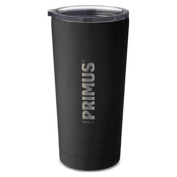 Primus Vacuum Tumbler 0,6L Black in the group Outdoor / Camp Kitchen & Utensils / Thermoses / Thermos at Sportfiskeprylar.se (P740791)