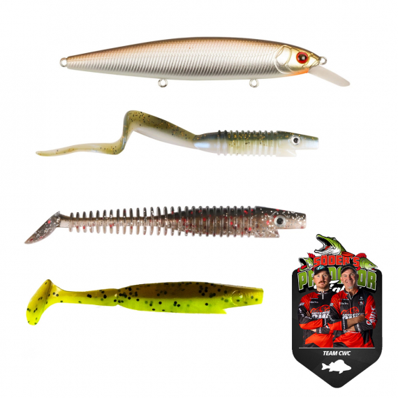 Team CWC PredatorFight Bait Combo Perch in the group Lures / Lure Kits / Lure Kits Perch at Sportfiskeprylar.se (PF20TCWCABBORRE1)