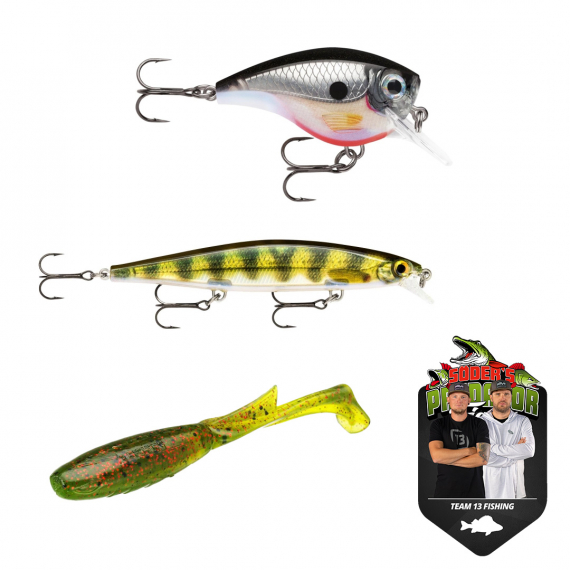 Team 13 Fishing PredatorFight Bait Combo Perch in the group Lures / Lure Kits / Lure Kits Perch at Sportfiskeprylar.se (PF20TSUFIXABBORRE1)