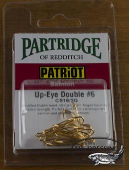 Partridge Patriot Double Up-Eye Gold 10-Pack in the group Hooks & Terminal Tackle / Hooks / Fly Tying Hooks at Sportfiskeprylar.se (PH-CS16U-2G-12r)