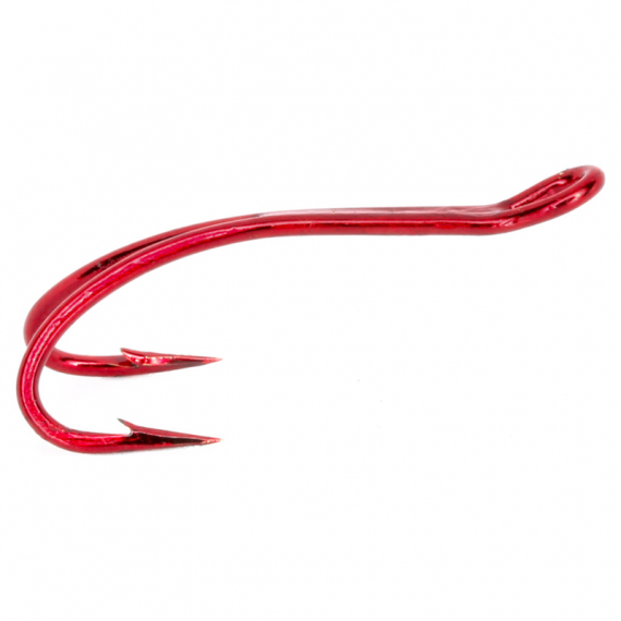Partridge Patriot Double Up-Eye Red Hook in the group Hooks & Terminal Tackle / Hooks / Fly Tying Hooks at Sportfiskeprylar.se (PH-CS16U-2R-04r)