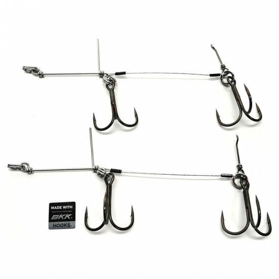 Pikecraft Set 5 The Stinger 2-pack, Double L in the group Hooks & Terminal Tackle / Stingers & Stinger Accessories / Stingers at Sportfiskeprylar.se (PIKECRAFT005)