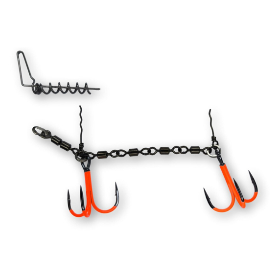 Pikecraft 4-Swivel Stinger Kit XL UVO 2/0