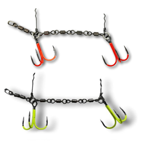 Pikecraft 4-Swivel Stinger Kit XL 3/0 UV in the group Hooks & Terminal Tackle / Stingers & Stinger Accessories / Stingers at Sportfiskeprylar.se (PIKECRAFT1089r)