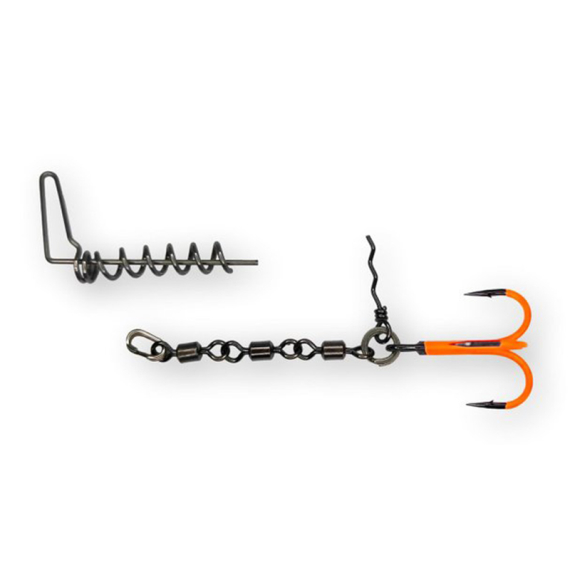 Pikecraft 3-Swivel Chain Stinger Kit M UVO in the group Hooks & Terminal Tackle / Stingers & Stinger Accessories / Stingers at Sportfiskeprylar.se (PIKECRAFT1199-0001r)