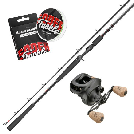 Pike Fight V2 Combo Allround in the group Combos / Casting Combos / Baitcaster Combo Pike at Sportfiskeprylar.se (PIKEFIGHTV2COMBO1)